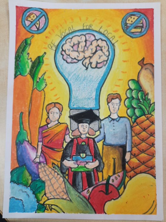 Inter House Competition-Eat Right Creativity Challenge